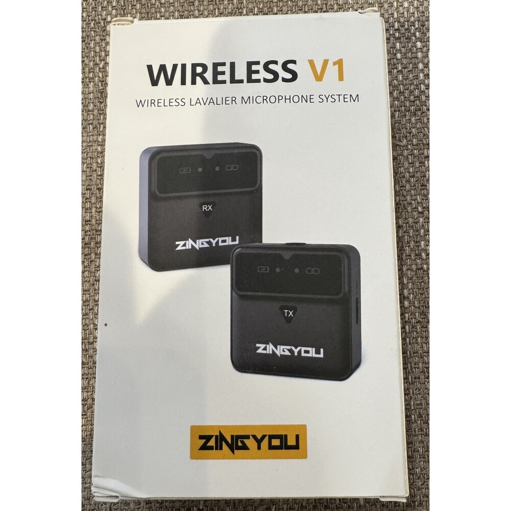 New Zingyou Wireless V1 Lavalier Microphone System